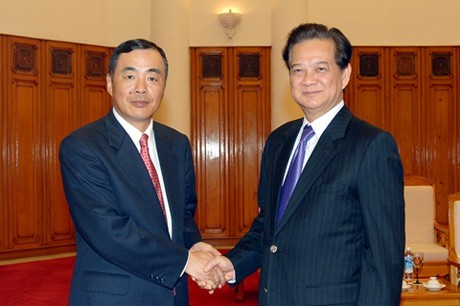 Premierminister Nguyen Tan Dung empfängt Botschafter Chinas, Thailands und Ägyptens - ảnh 1